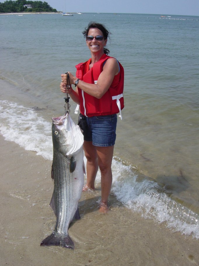 Pictures of fishing at Sea Pines Condominiums, Brewster, Massachusetts